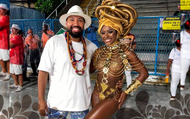 Passista, estilista e muso, Daniel Zarmano se prepara para maratona no carnaval 2024 Passista, estilista e muso, Daniel Zarmano se prepara para maratona no carnaval 2024