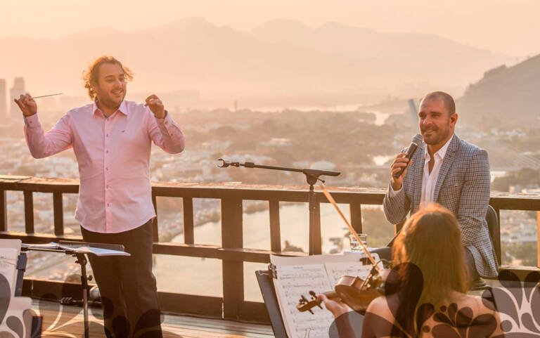 Diogo Nogueira e Orquestra Ouro Preto fazem show gratuito, na Praia de Copacabana