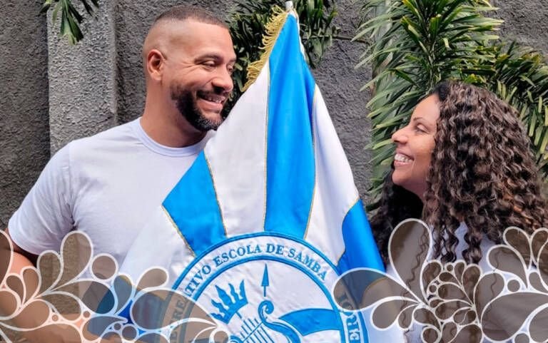 Acadêmicos de Niterói: Casal de Mestre-sala e Porta-bandeira terá sua estreia na Série Ouro