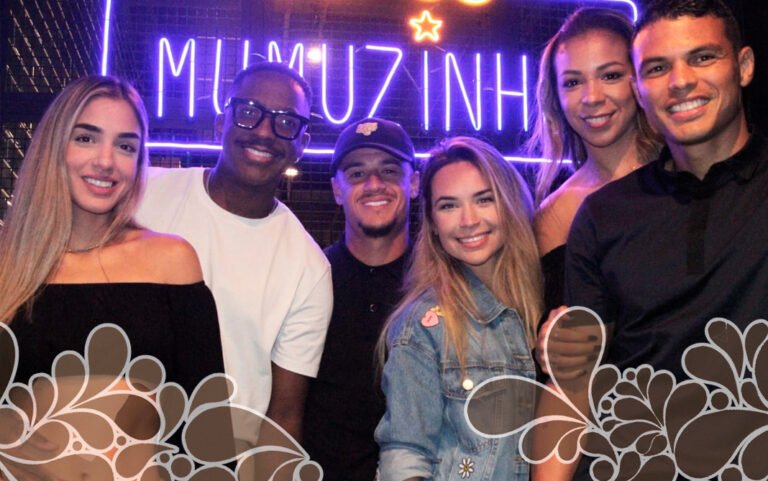 Philippe Coutinho e Thiago Silva curtem “Fundo de quintal” no Bar do Mumuzinho