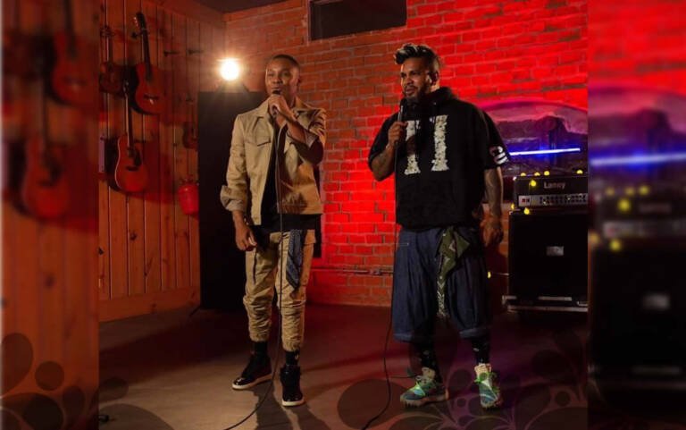 Os Travessos com novo vocalista primo de Rodriguinho no Bar Mangueira