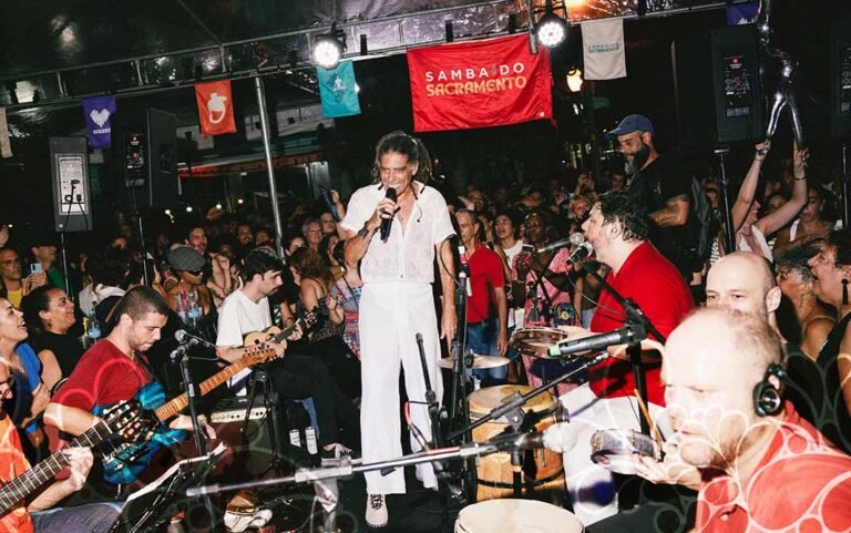 Samba do Sacramento abrindo show de Criolo com Leci Brandão em sua nova edição